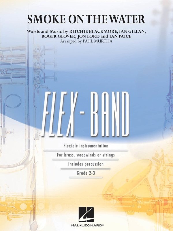 Smoke on the Water — FlexBand Concert Band Grade 2-3, Score & Parts (Hal Leonard)