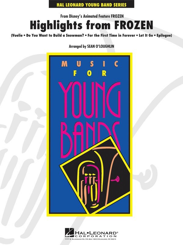 Highlights from Frozen — Concert Band Grade 3, Score & Parts (Hal Leonard)