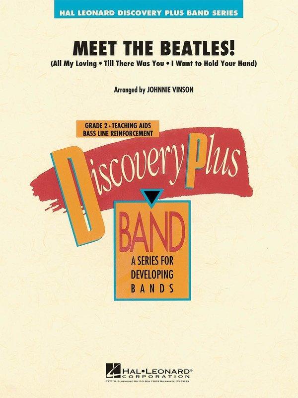 Meet the Beatles! — Discovery Plus Concert Band Grade 2, Score & Parts (Hal Leonard)