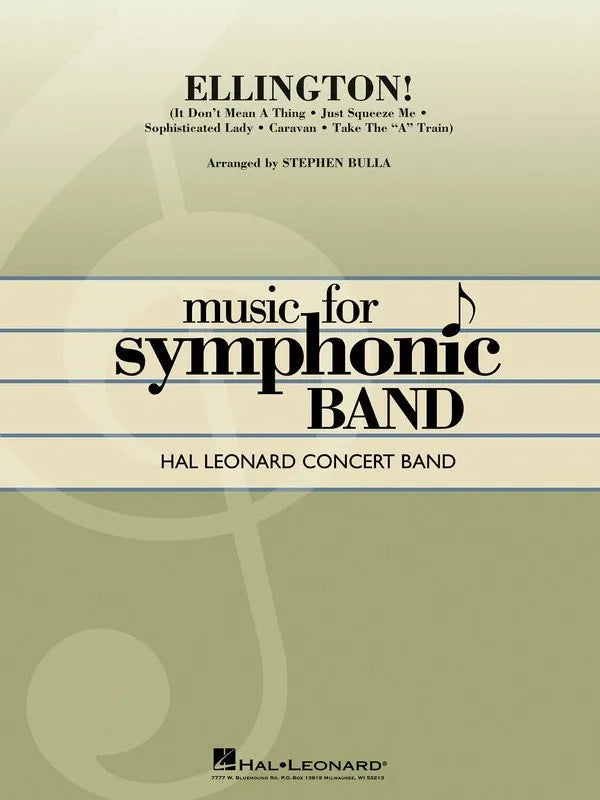 Ellington! CB4 SC/PTS - Hal Leonard Concert Band Series