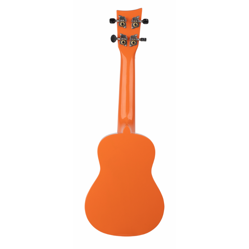 Ashton UKE120BOR Ukulele with Deluxe Gig Bag - Bright Orange — view 2