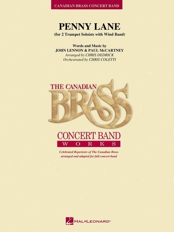 Penny Lane for 2 Trumpet Soloists and Concert Band CB4 SC/PTS