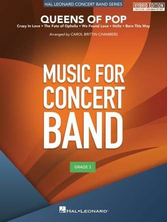 Queens of Pop Concert Band Sheet Music by Carol Brittin Chambers Hal Leonard 40 pages