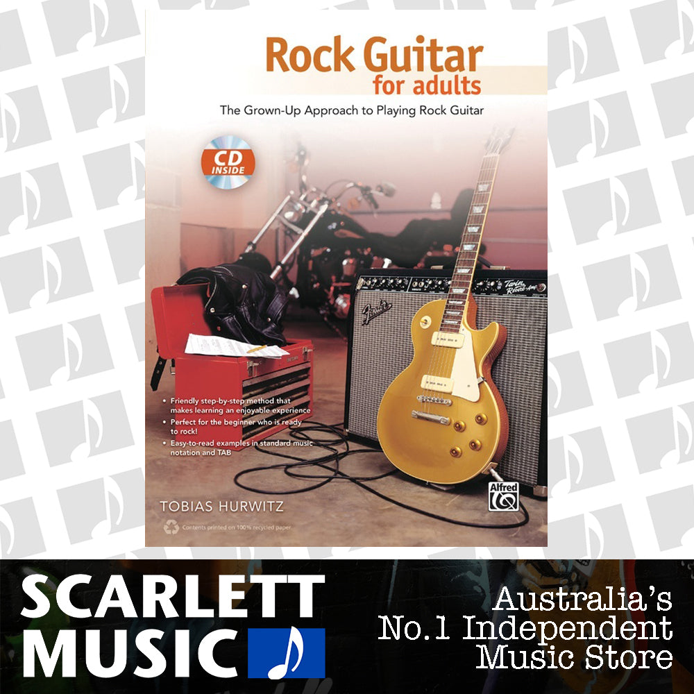 Rock Guitar For Adults Book/CD — view 2