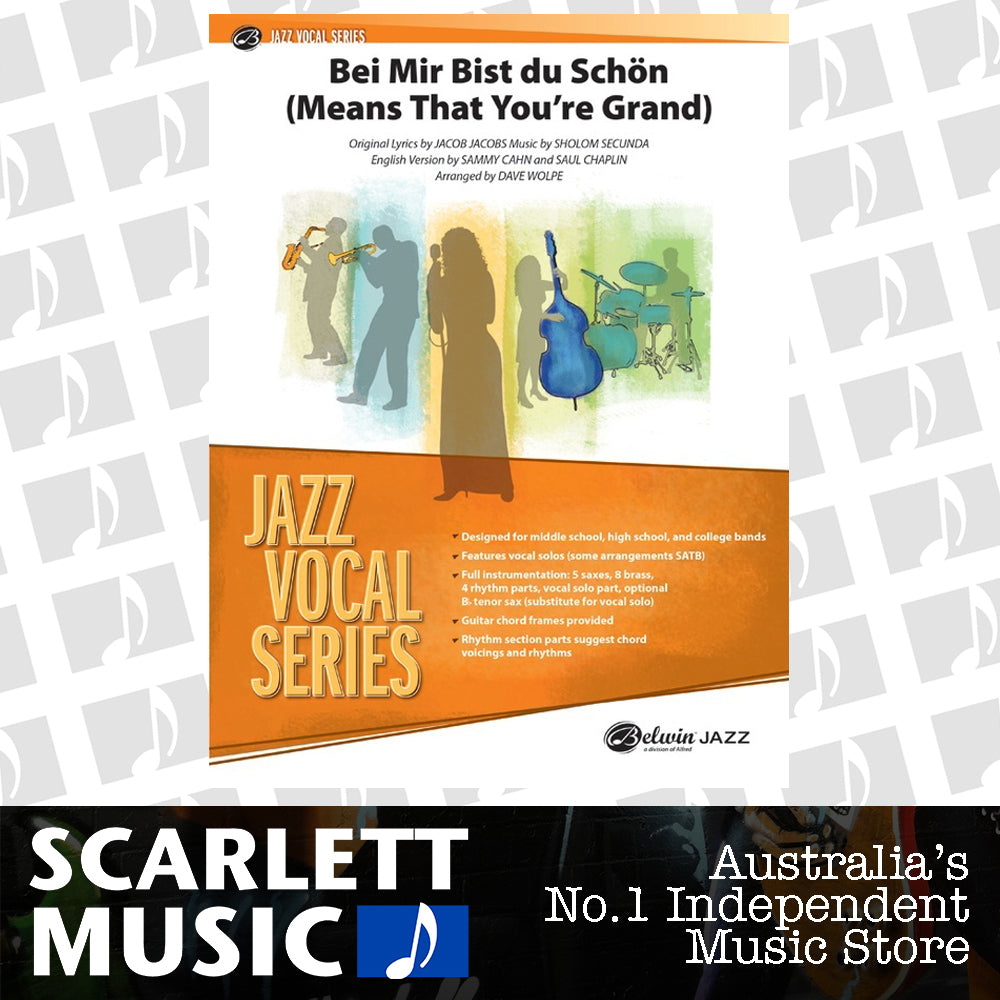 Bei Mir Bist Du Schon JE Gr 3.5 Conductor Score — view 2