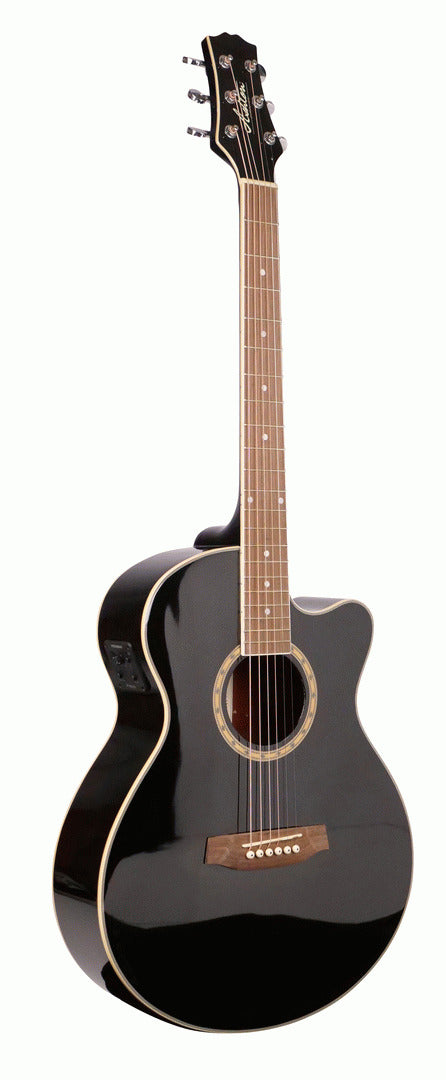 Ashton SL29CEQ Bk Acou/Electric Guitar — view 7