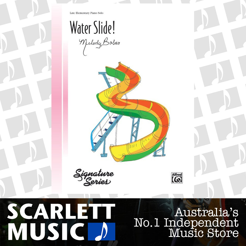 Water Slide Piano Sheet Music — view 2