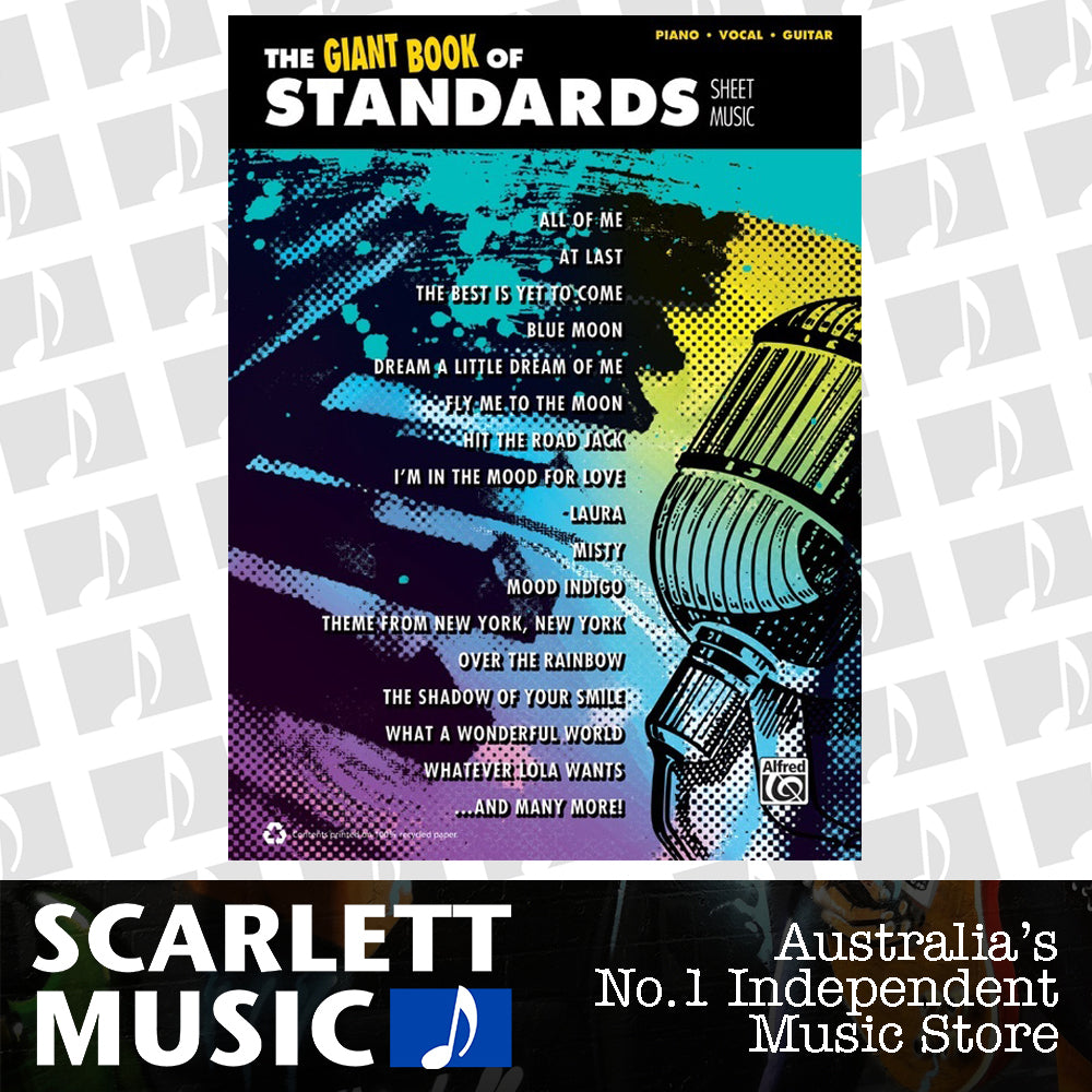 The Giant Book Of Standards Sheet Music PVG — view 2