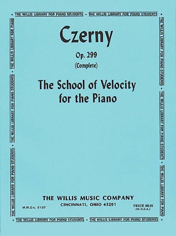Czerny: School of Velocity, Op. 299 Complete — Piano (Willis Music)