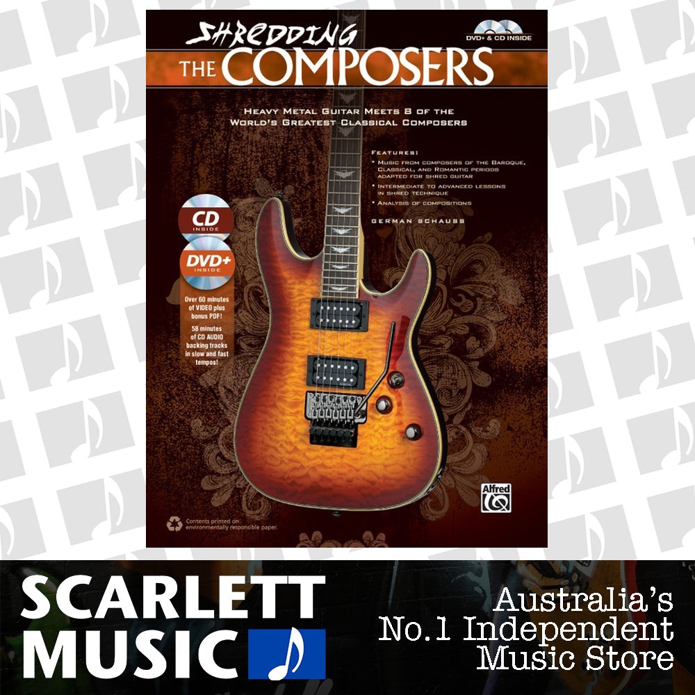 Shredding The Composers Guitar Book/CD/DVD — view 2