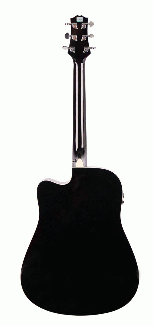 Ashton D20SCEQBK Dreadnought Solid Top And Eq — view 4