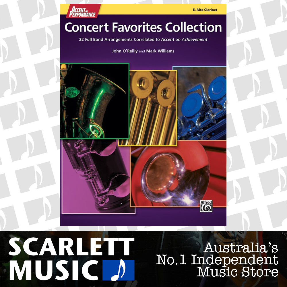 AOP Concert Favourites for Alto Clarinet — view 2