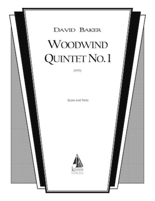 Baker - Woodwind Quintet No 1 Sc/Pts (Pod) Score/Parts (Bassoon|Clarinet|French Horn|Flute|Oboe)