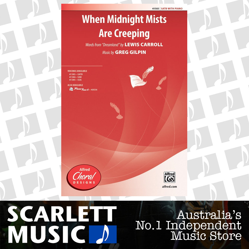When Midnight Mists Are Creeping SATB Choral Sheet Music — view 2