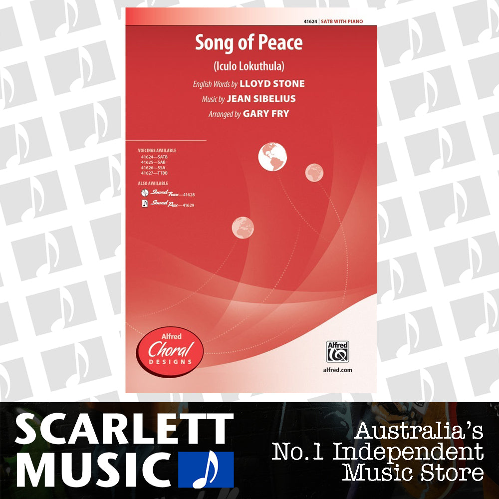 Song of Peace SATB Choral Sheet Music — view 2