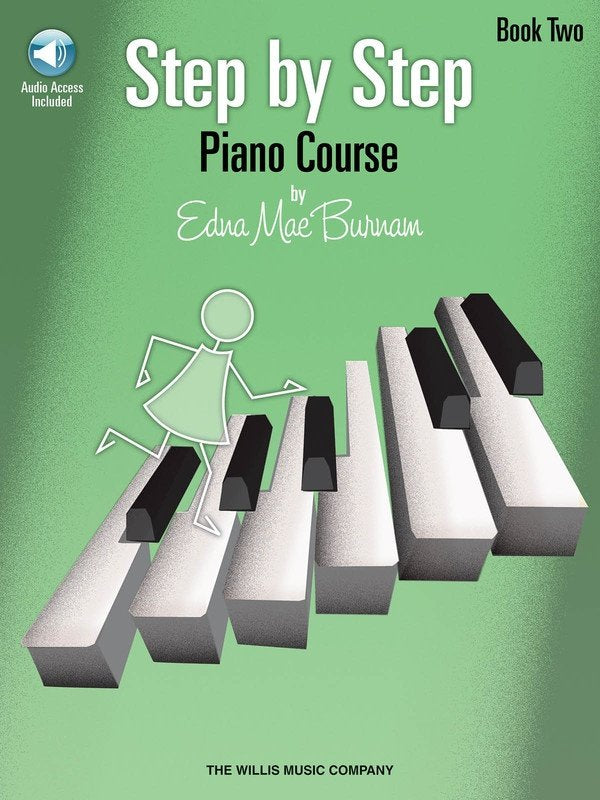 Step by Step Piano Course Vol. 2 — Book/Online Audio (Willis Music)