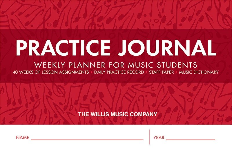 Practice Journal — Manuscript (Willis Music)