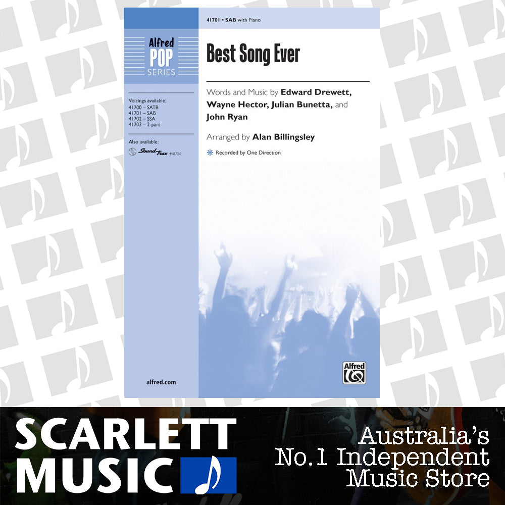 Best Song Ever SAB Choral Sheet Music — view 2