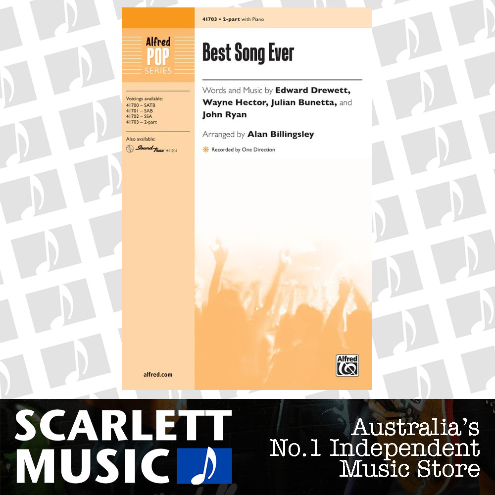 Best Song Ever SA Choral Sheet Music — view 2
