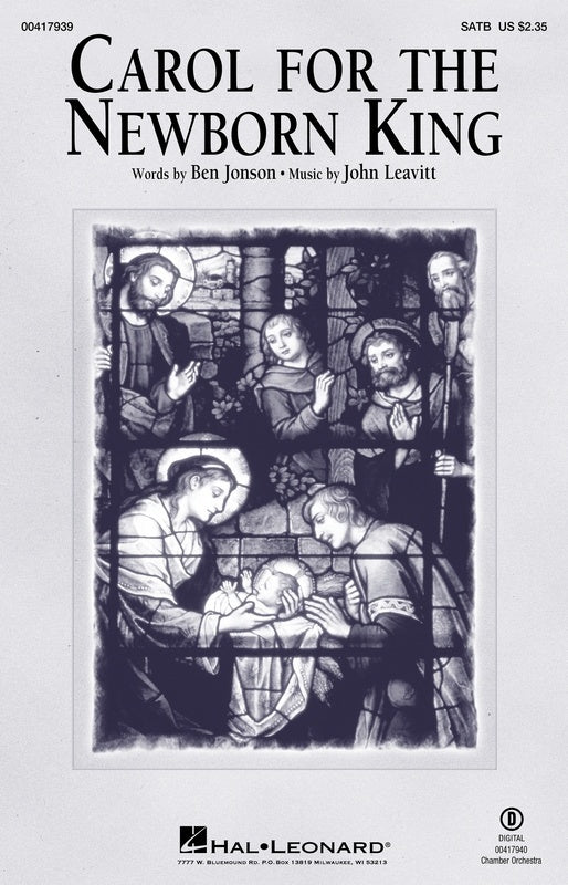 Carol For The Newborn King Satb Octavo