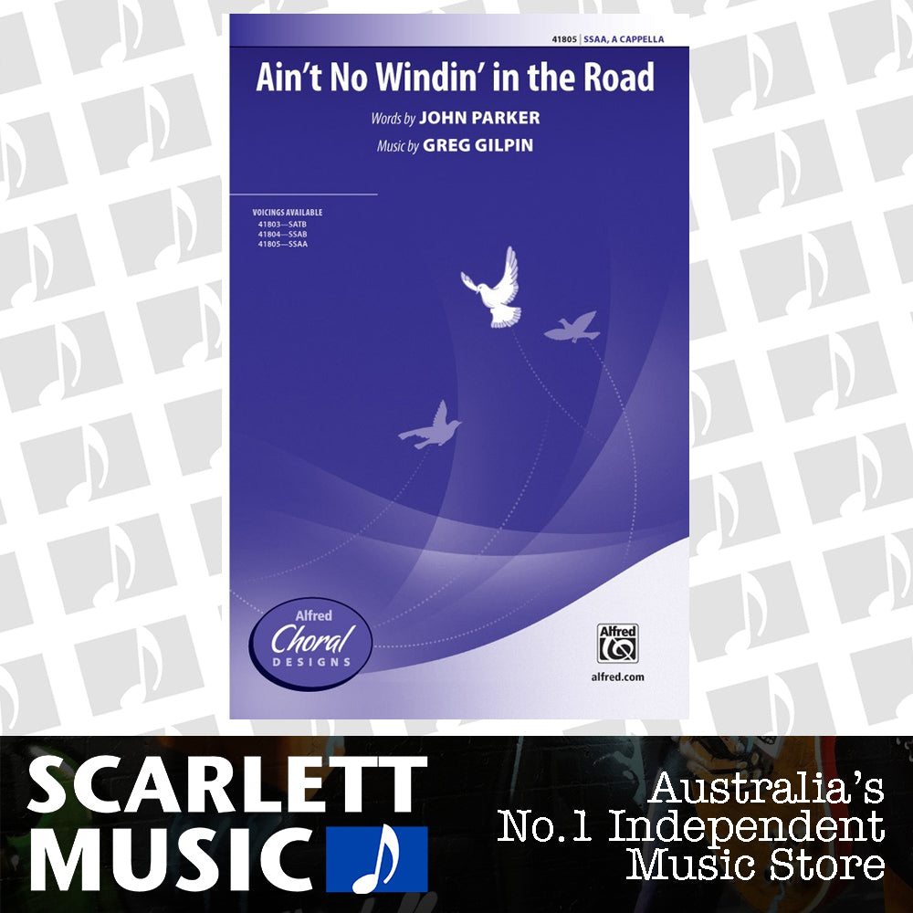 Aint No Windin in the Road SSAA Choral Sheet Music — view 2