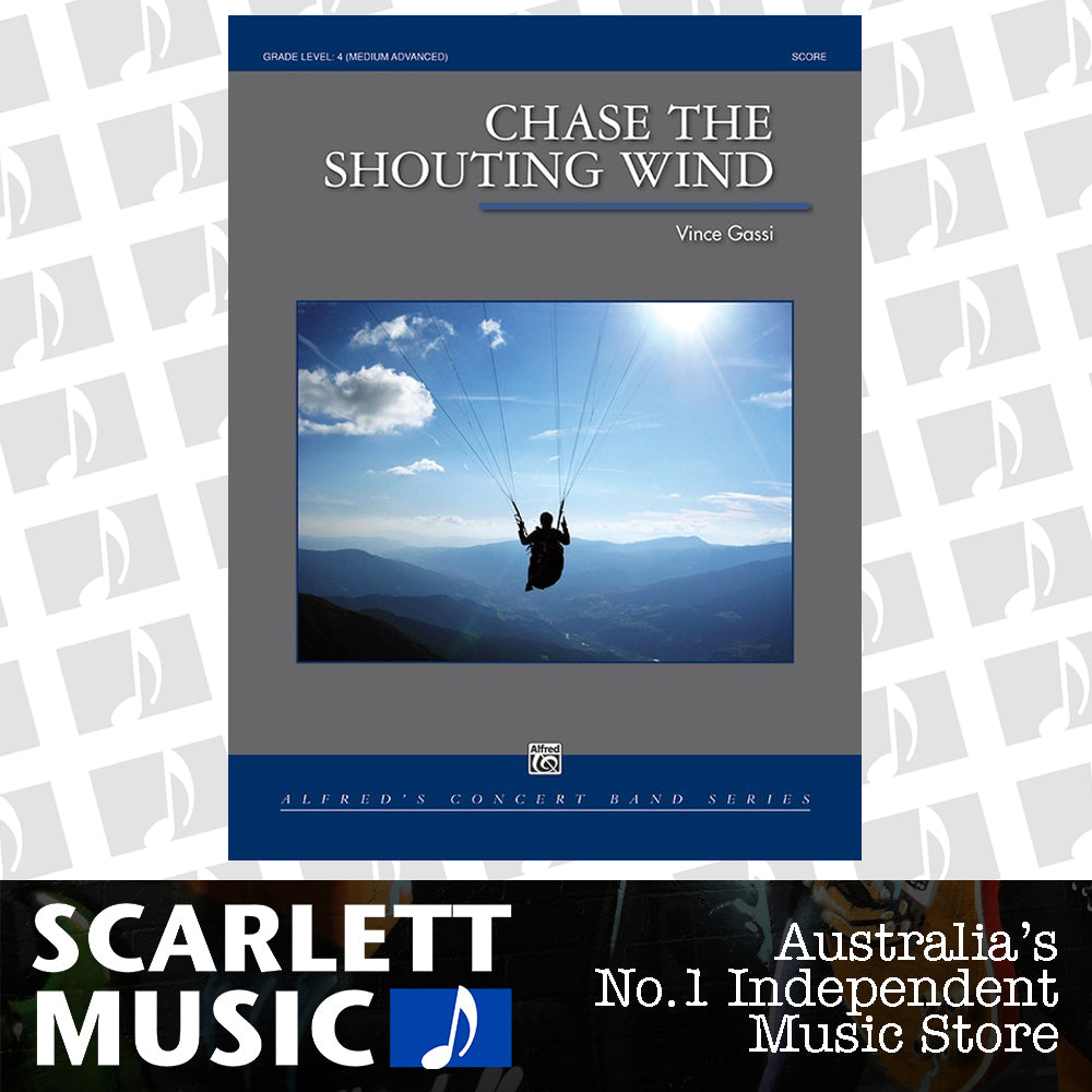 Chase The Shouting Wind Concert Band Gr 4.5 — view 2
