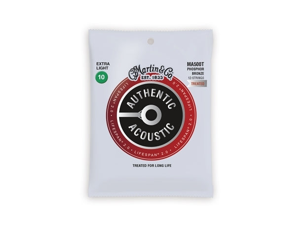 Martin Strings : Martin Authentic Treated 12 Stg XL 10-47 92/8