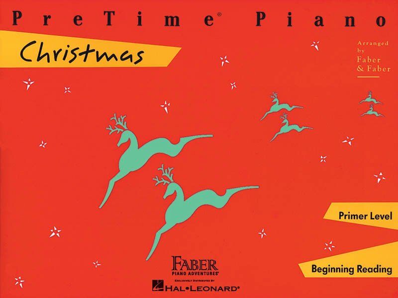 Pre Time Piano Christmas Primer Level for Beginners
