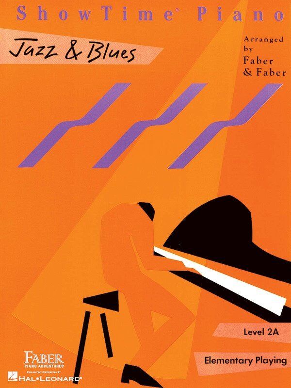 ShowTime Piano Jazz and Blues Level 2A by Faber Piano Adventures, 24 Pages, Piano Solo