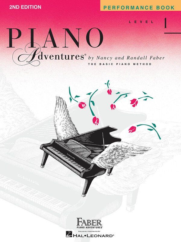 Piano Adventures Level 1 Performance Book 2nd Edition - 40 Pages, Various Styles