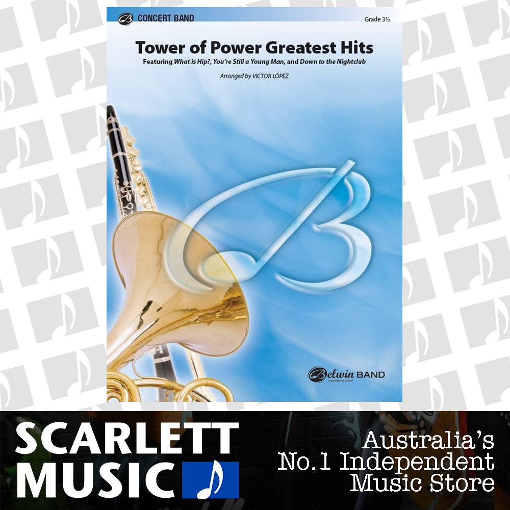 Tower of Power Greatest Hits Concert Band Sheet Music GR3.5 Score — view 2