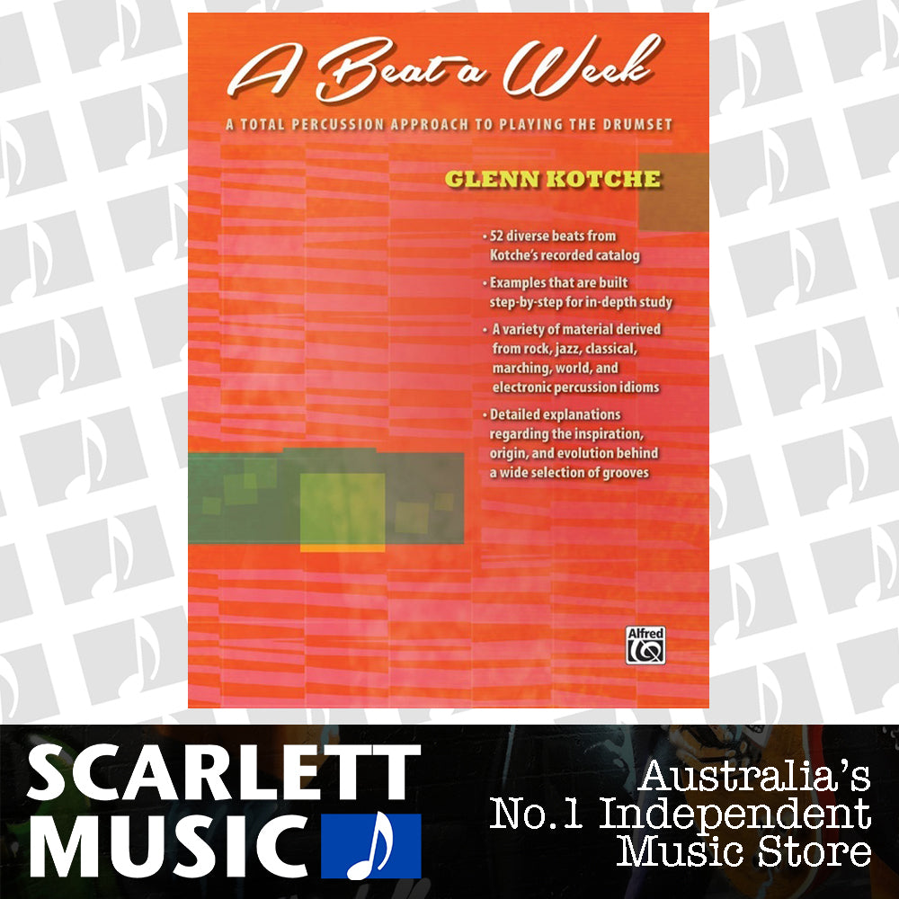 A Beat A Week Drum Set Percussion Sheet Music — view 2