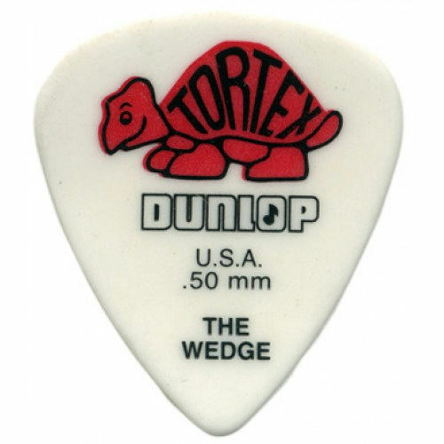 12 x Dunlop Tortex Wedge 0.50mm Guitar Picks NEW 424R
