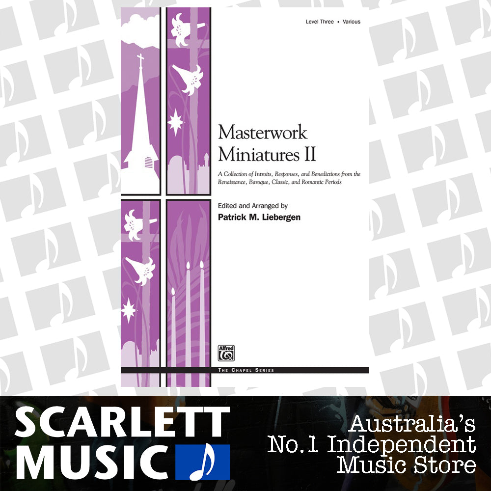 Masterwork Miniatures 2 SATB Arr Liebergen — view 2