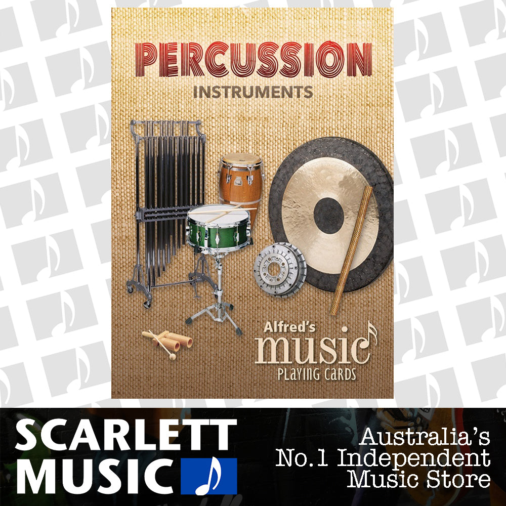 Music Playing Cards Percussion Instruments — view 2