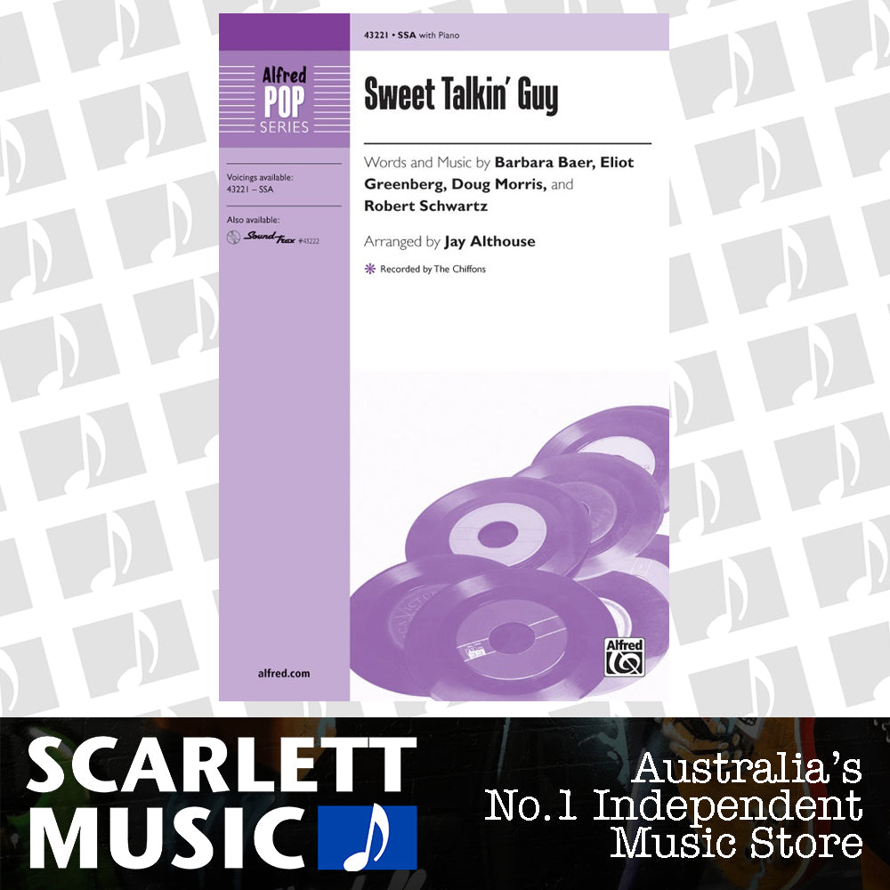 Sweet Talkin' Guy SSA Choral Sheet Music — view 2