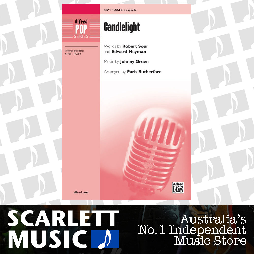 Candlelight SSATB Choral Sheet Music — view 2