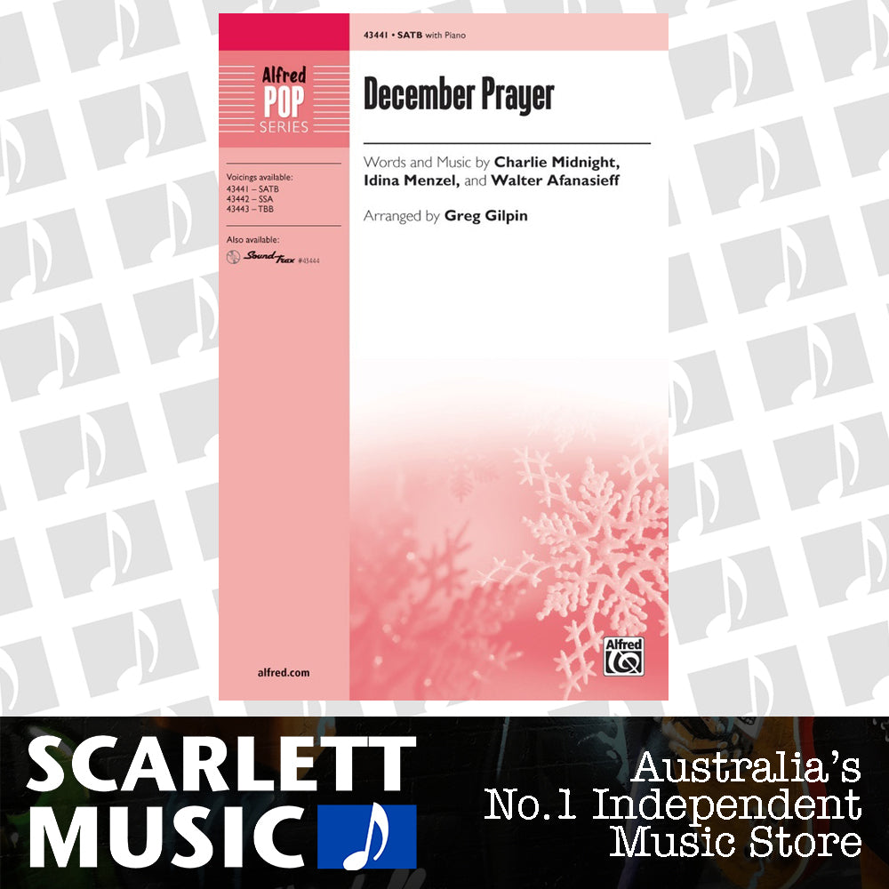 December Prayer SATB — view 2