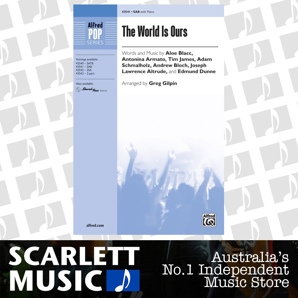 The World Is Ours SAB Choral Sheet Music — view 2
