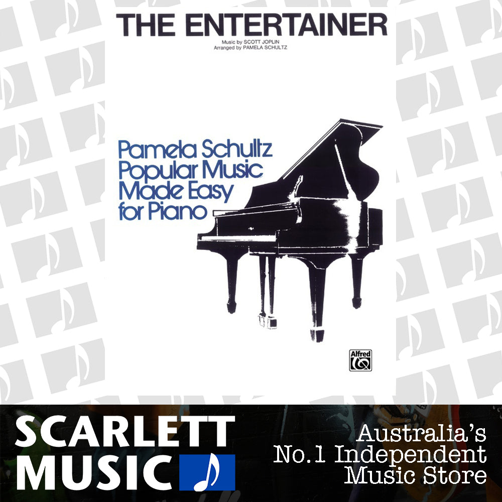 The Entertainer Easy Piano Sheet Music — view 2