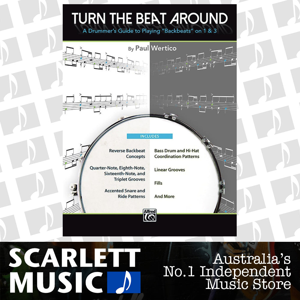 Turn the Beat Around Drum Book and CD — view 2
