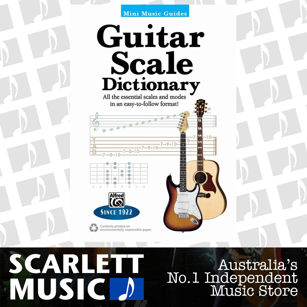 Mini Music Guide Guitar Scale Dictionary — view 2