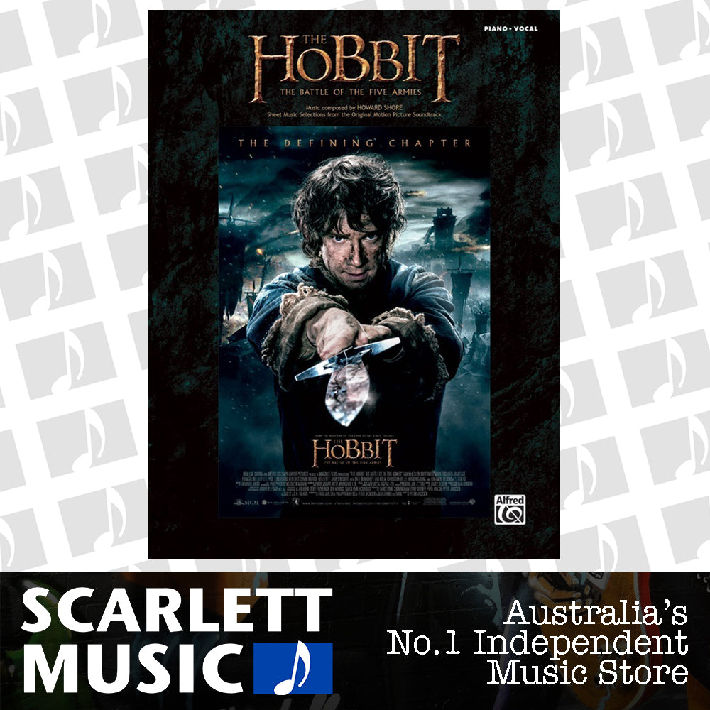 The Hobbit The Battle Of The Five Armies Piano/Vocal — view 2