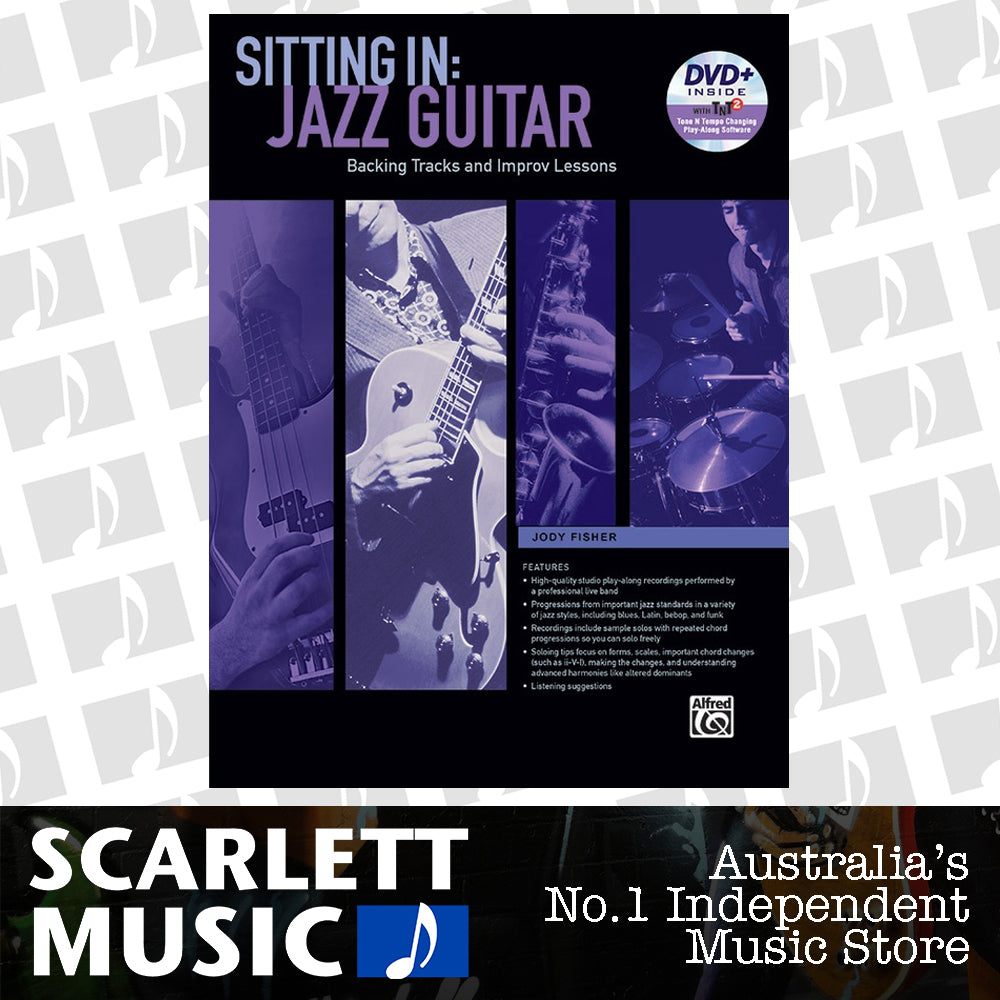 Sitting In Jazz Guitar Book/DVD — view 2