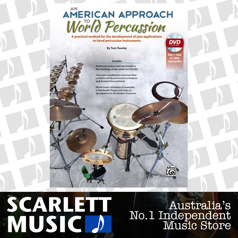 American Approach to World Percussion Book and DVD — view 2
