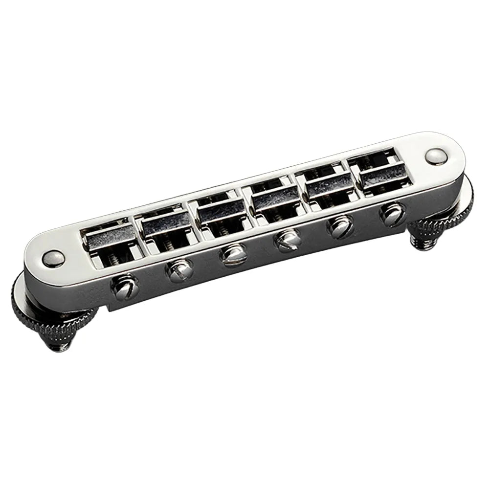 Schaller Nickel Tune-o-matic Guitar Bridge for Les Paul Type Guitars
