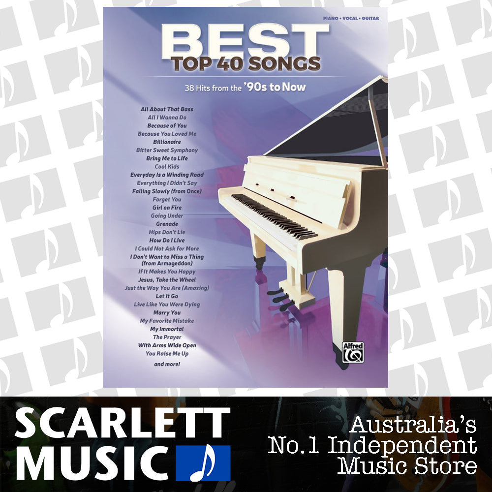 Top 40 Songs 90s to Now PVG Sheet Music — view 2