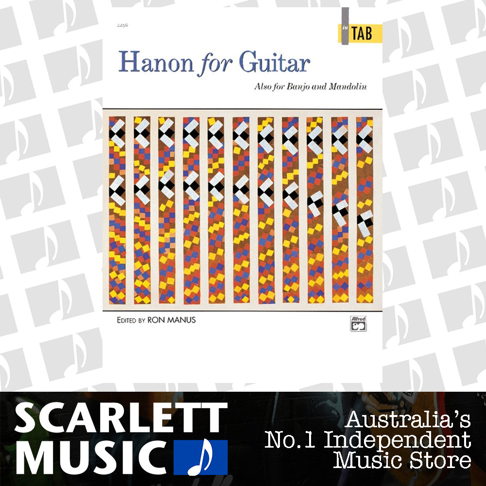 Hanon For Guitar: In Tab — view 2