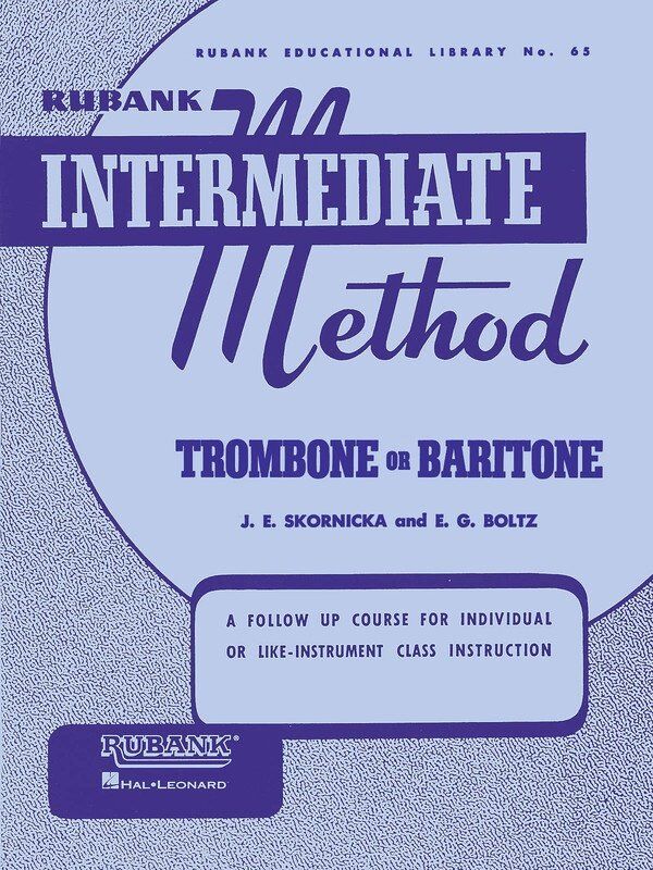 Rubank Intermediate Method Trombone 48 Pages