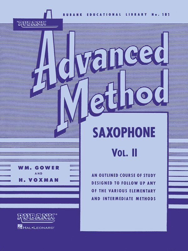 Rubank Advanced Method Saxophone Volume 2